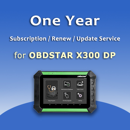 OBDStar X300 DP - Key Master DP 1 Year Update Subscription