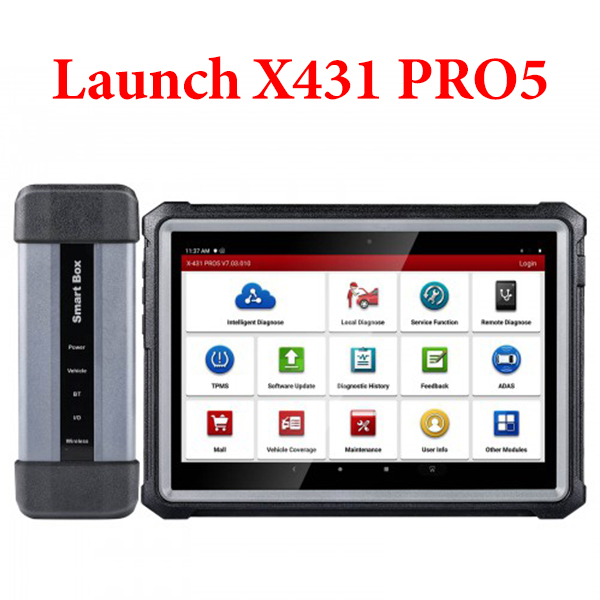 [Ship from US] 2024 New Launch X431 PRO5 PRO 5 Car Diagnostic Tool Full System Intelligent Scanner Support Online Programming for Mercedes and BMW