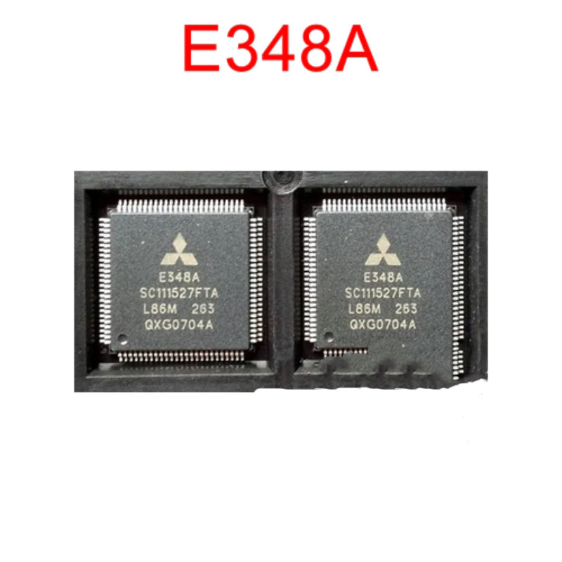  2pcs E348A Original New Engine Computer Driver IC for Mitsubishi component Repair Mazda ECU