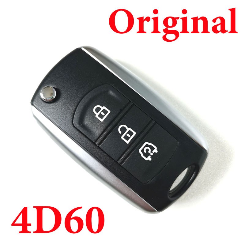 Original 434 MHz 3 Buttons Flip Remote Key for Dong Feng 560 - with 4D60 Chip