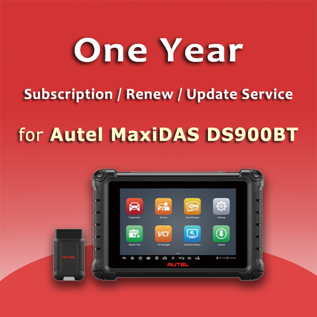 One Year Update Service for Autel MaxiDAS DS900BT DS900-BT