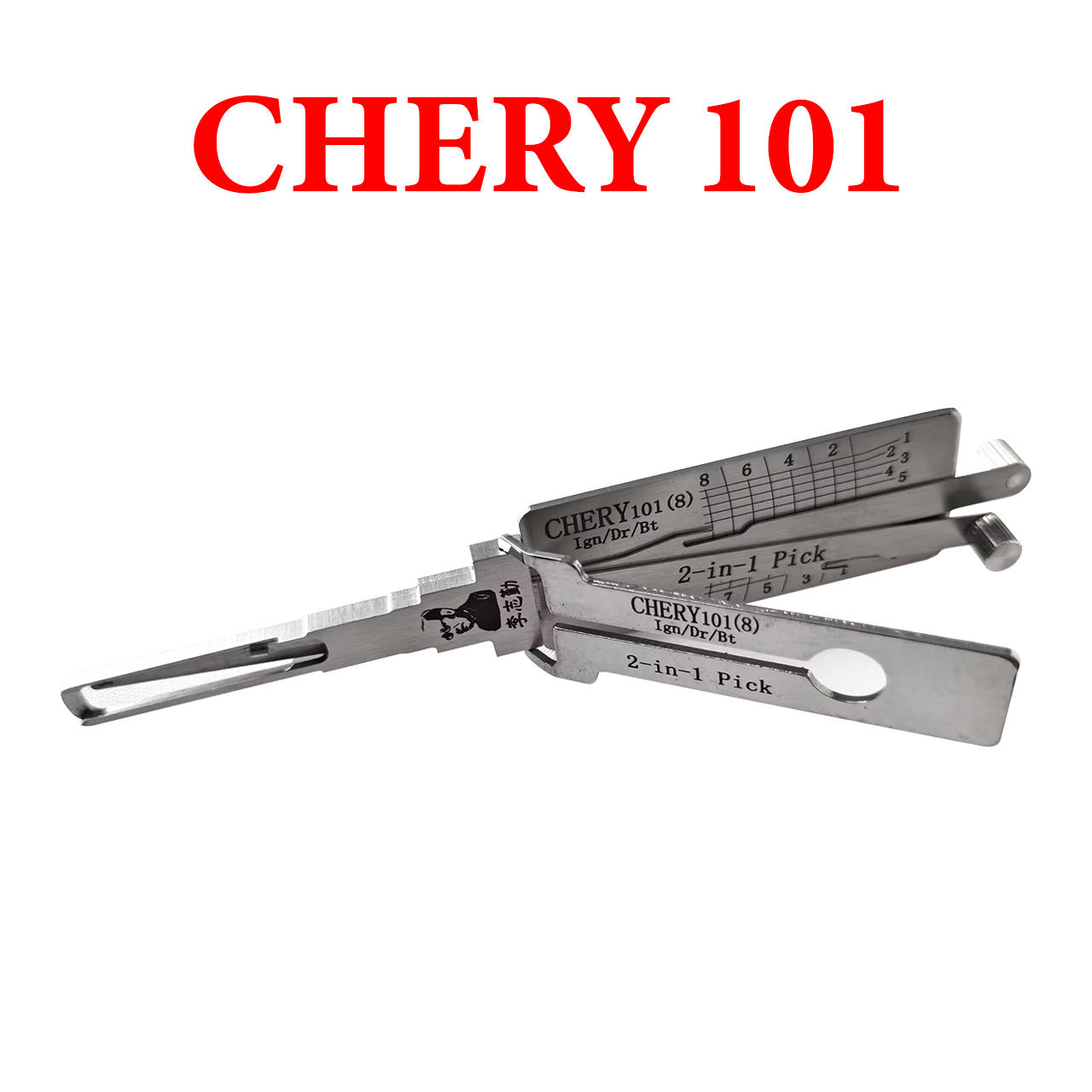 Original Lishi Chery 101 Laser Keyway With Side Groove Similar to Hu101