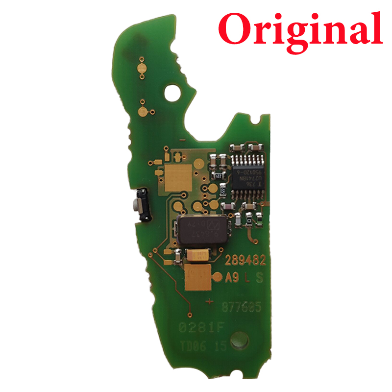 3 Buttons 315 MHz Original PCB Board for Audi A4 with 48 Chip 