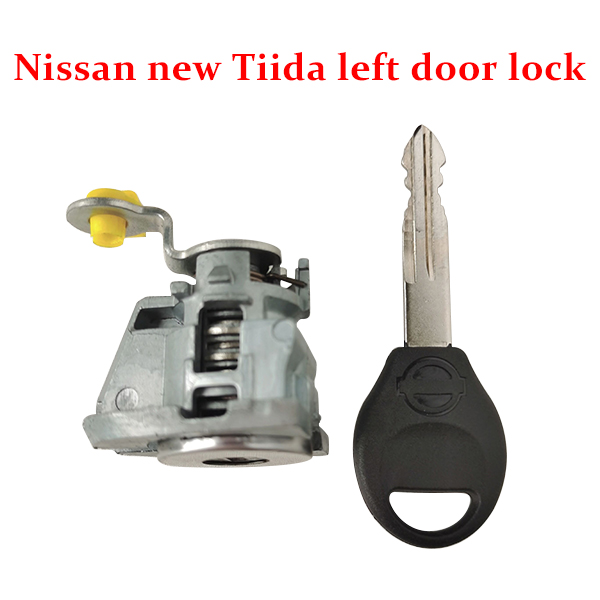 Nissan new Tiida Yida car left door lock cylinder central control car lock lock cylinder 08 Tiida door lock