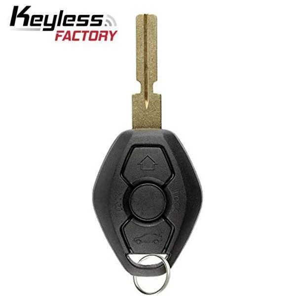 2000-2003 BMW 5 6 7 Z3 Series / 3-Button Remote Head Key / Lx8FZV / 4 Track EWS (RK-BMW-EWS2)