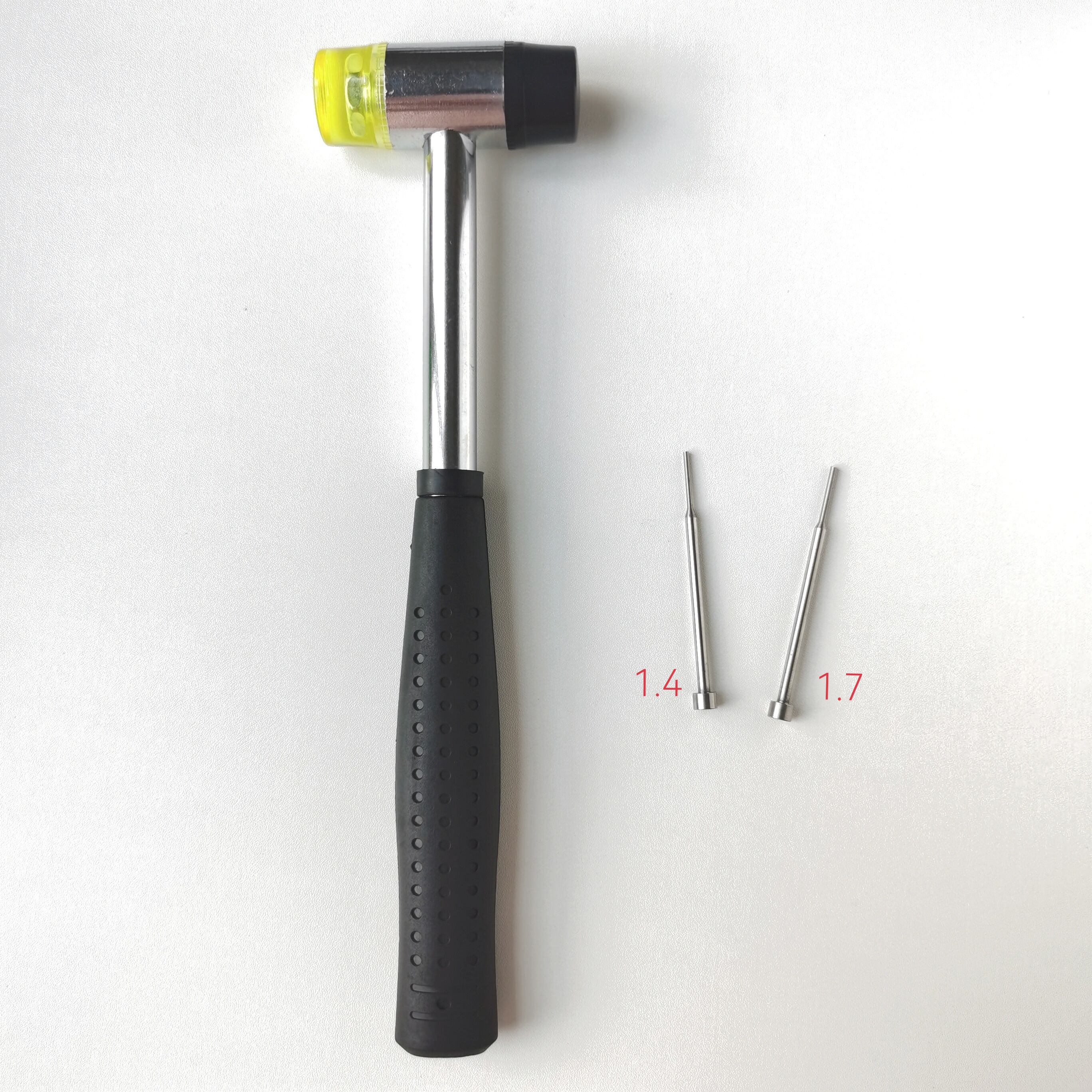  Remove the pin Special tool for car folding key remote One tool with 2 type pins 1.4mm &1.7mm each one