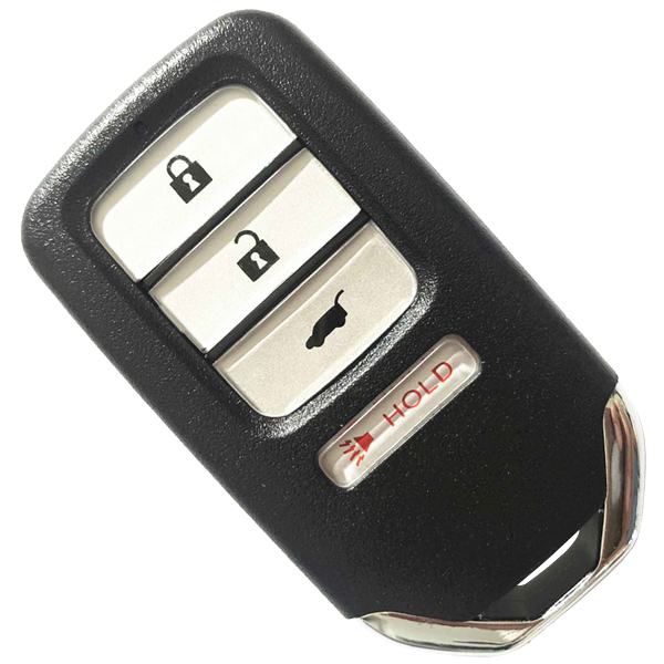 3+1 Buttons 434 MHz Smart Proximity Key for Honda - ID 47
