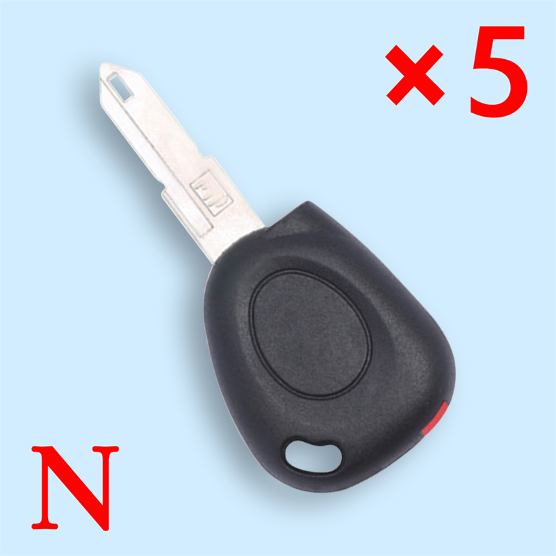Remote Key Shell 1 Button for Renault Megane Scenic Laguna Espace - pack of 5 