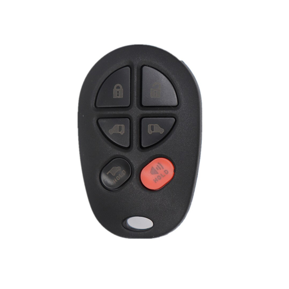 6 Buttons Remote Key Shell for Toyota - 5 pcs