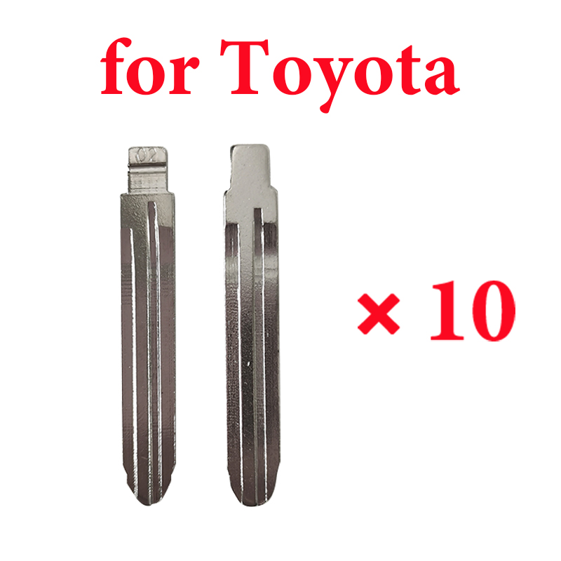 #2 Toy43 Key Blade for Toyota  -  Pack of 10