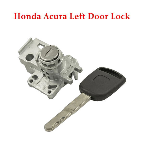 2008-2014 Honda Acura Left Door Lock Cylinder Coded