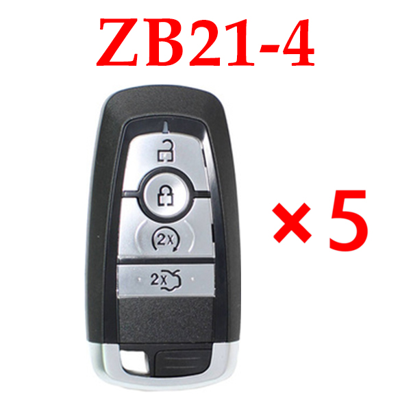 KEYDIY ZB21-4 KD Smart Remote control - 5 pcs