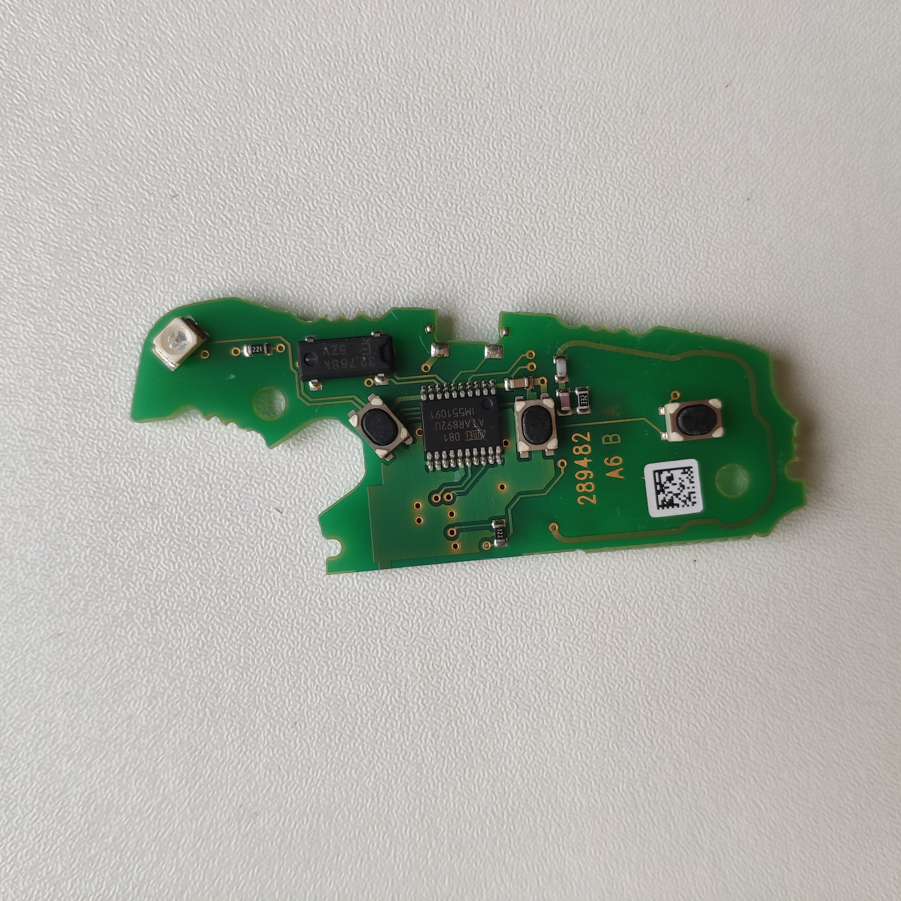 3 Buttons 433 MHz Original PCB Board for Audi A4 with 48 Chip