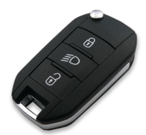 Original Peugeot 301 208 308 2008 5008 Flip Remote Key with 46 Chip