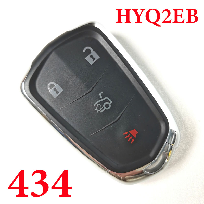 4 Buttons 434 MHz Smart Key for 2014-2019 Cadillac ATS CTS XTS - HYQ2EB 