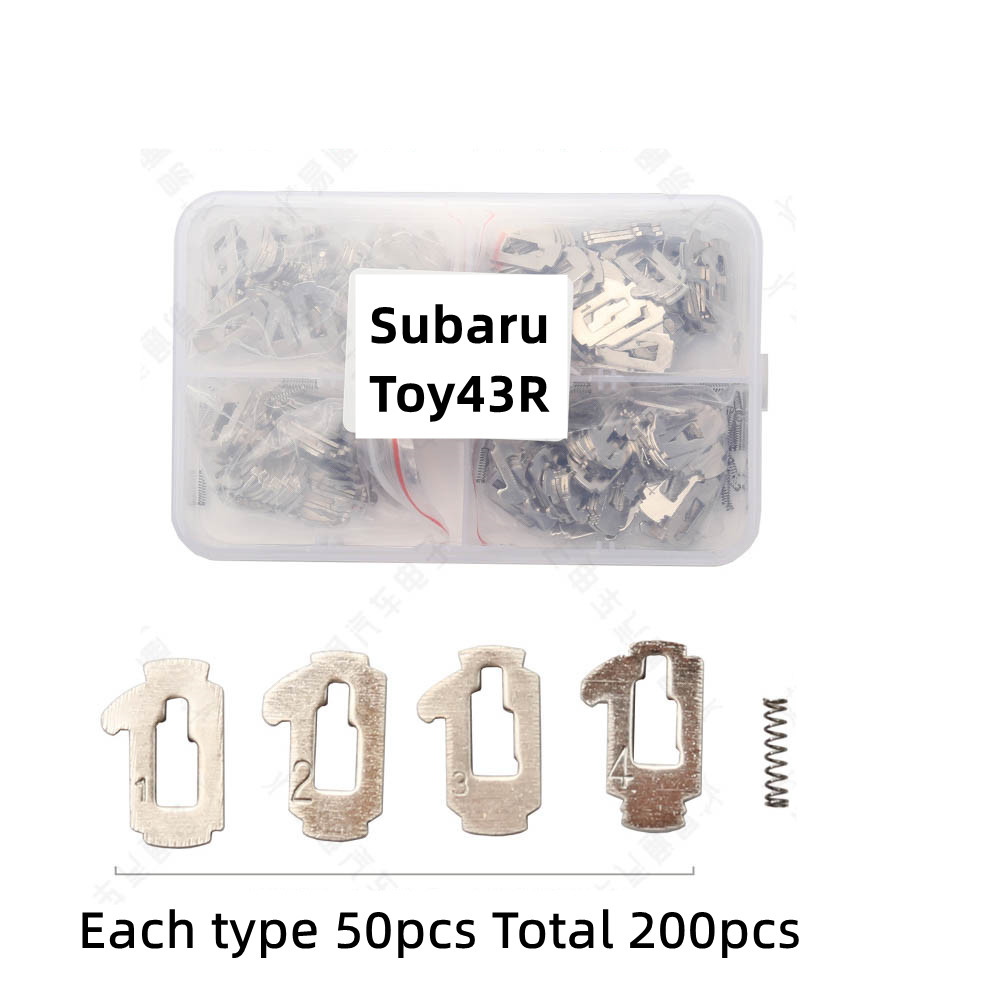 TOY43R Auto Car Lock Reed Locking Plate For Subaru Auto Repair Accessaries Kit  4 Types Each 50 pcs