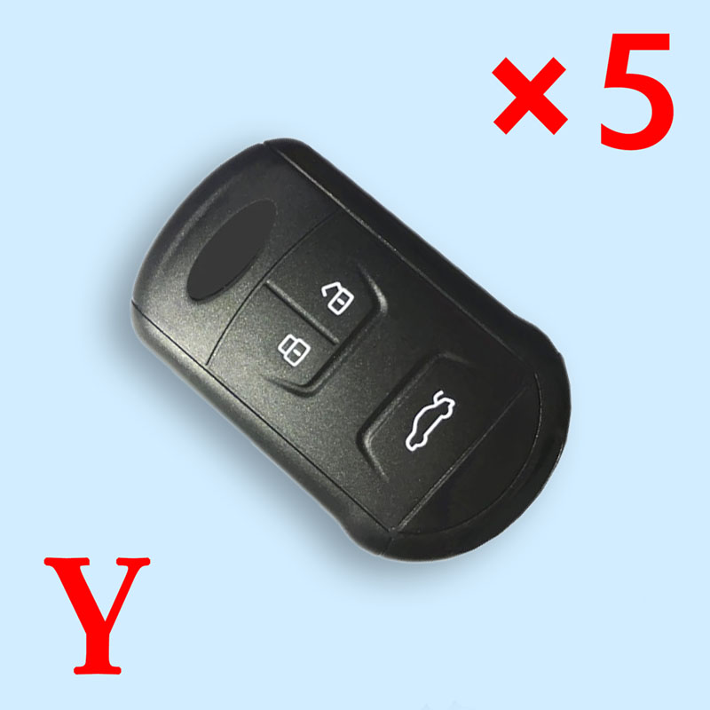 Smart Key Shell for Chery Arrizo 7 Tiggo 5/7X8 - Pack of 5