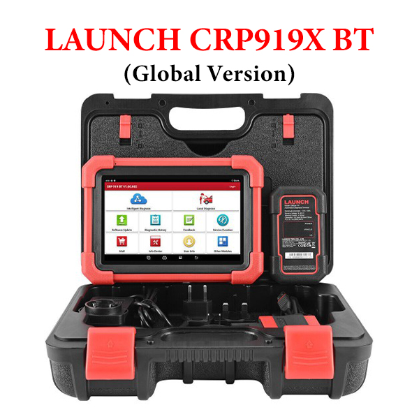 [Global Version] 2024 LAUNCH CRP919X BT Diagnostic Scanner with Bluetooth Supports CAN FD DoIP and ECU Coding