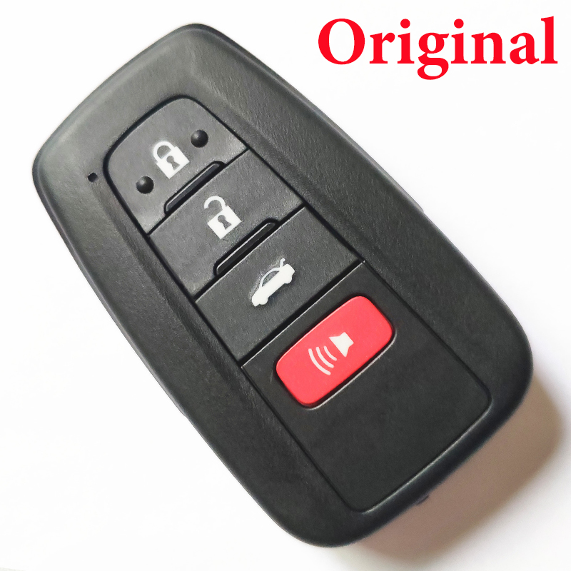 Original 3+1 Buttons 434 MHz Smart Key for Toyota Corolla Altis - TOKAI RIKA B2U2K2R - 61E466-0010