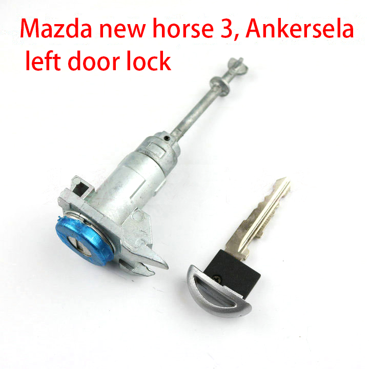 Mazda new horse 3, Ankesaila left door lock car door lock car lock cylinder practice lock lock cylinder with key