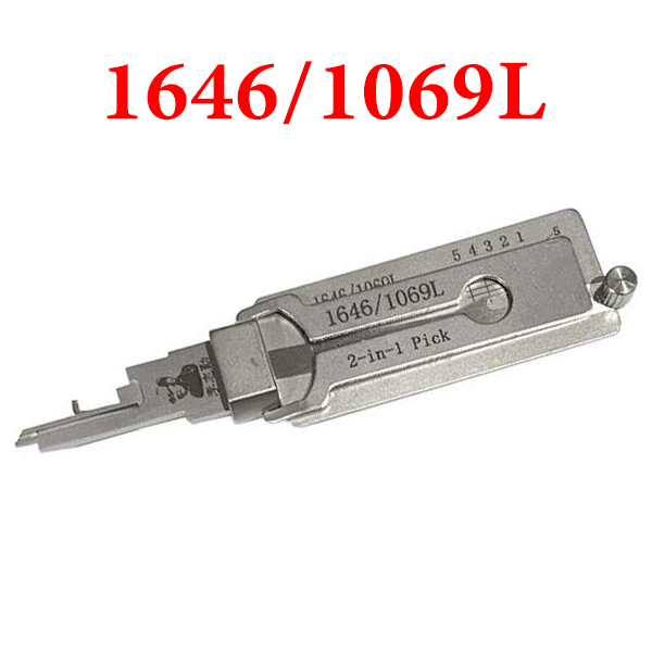 Original Lishi - C9200 C8700 1646 1069L National CompX Mailbox / 2-in-1 Pick & Decoder / AG