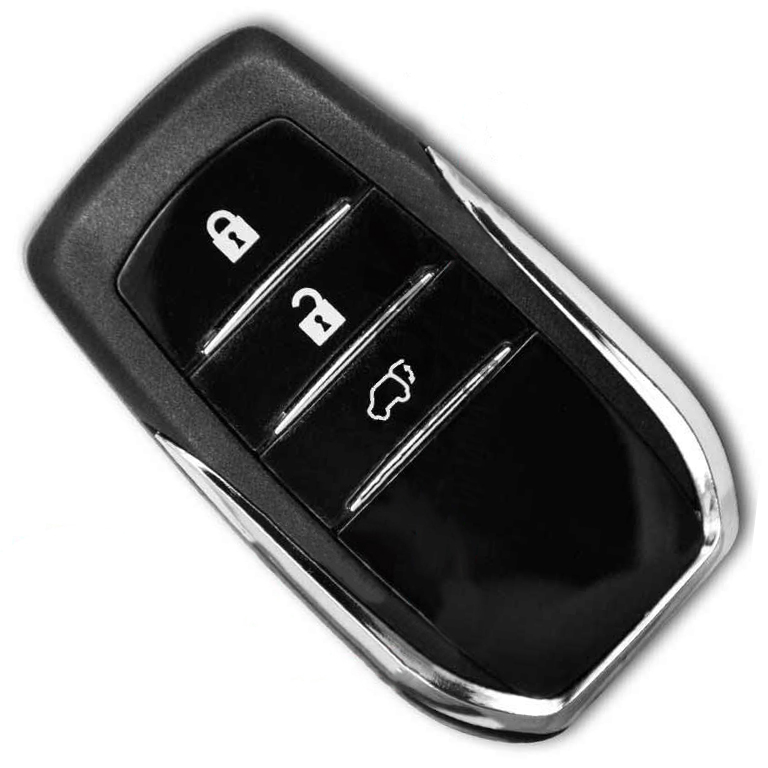433 / 434 MHz Smart Key for 2017 ~ 2019 Toyota Land Cuiser 200 / MDL BJ2EW / P1=A8