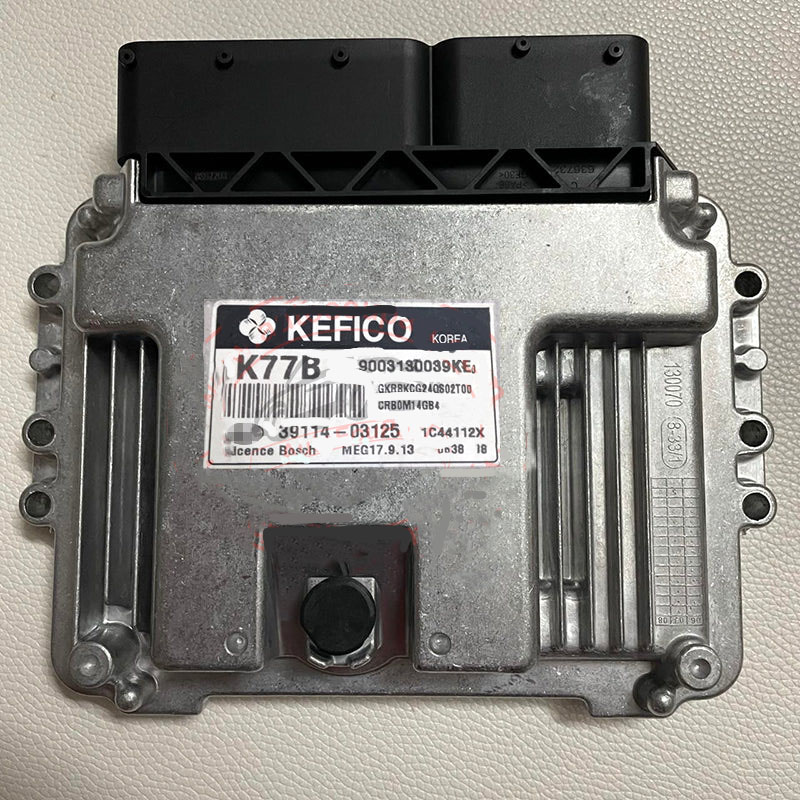 New K77B MEG17.9.13 ECU 39114-03125 for Hyundai Accent Electronic Control Unit ECM 3911403125