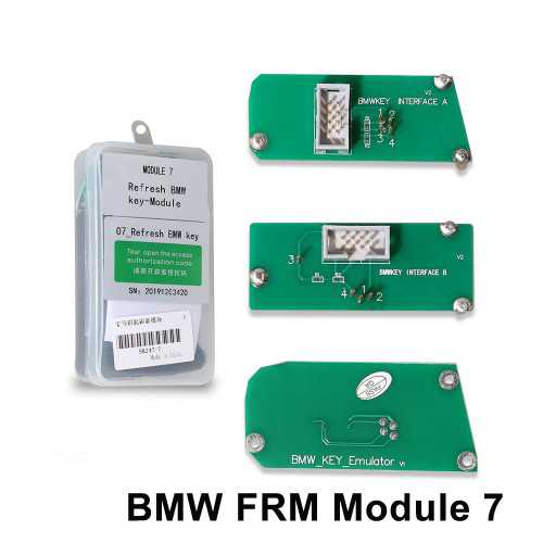 Yanhua Mini ACDP Module 7 Refresh BMW E F Chassis (CAS) key with License A521