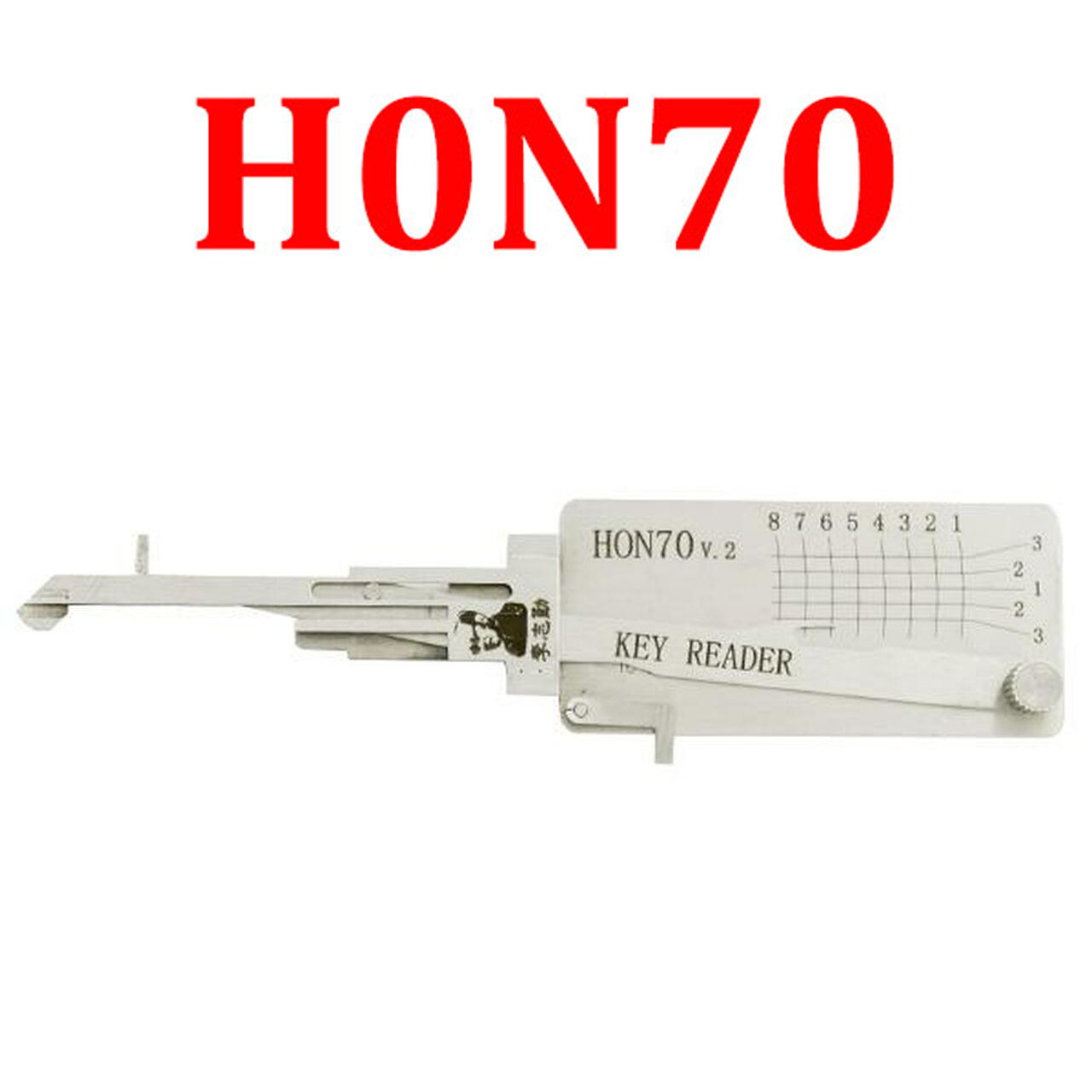 Original Lishi Decoder Reader HON71 HON70 HD109 Honda Bike