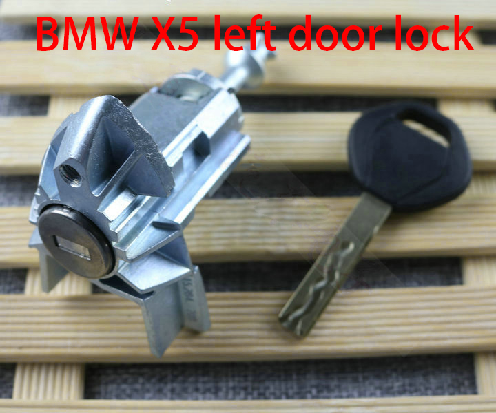 BMW X5 E53 3.0i 4.4i 4.6is 4.8is Left front door lock cylinder BMW X5 central control door lock