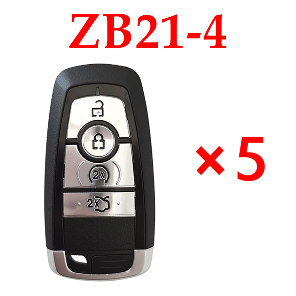 KEYDIY ZB21-4 KD Smart Remote control - 5 pcs