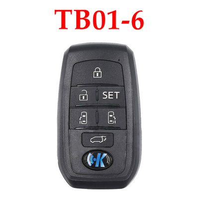 KEYDIY TB01-6 Universal Smart Remote Key PCB Only 5pcs/lot
