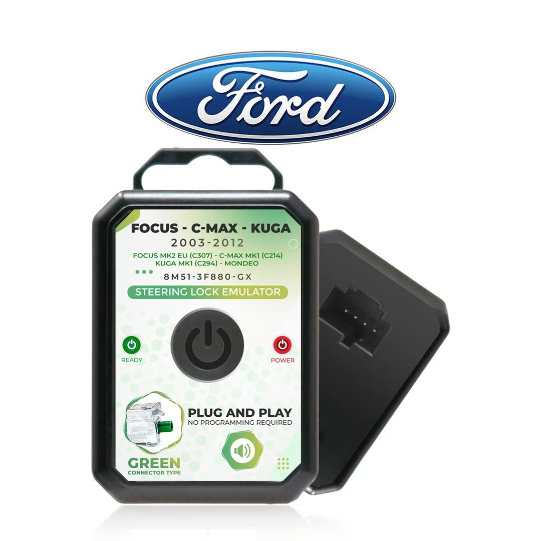 Ford Focus C-Max Kuga Mondeo Steering Lock Emulator Simulator With Lock Sound