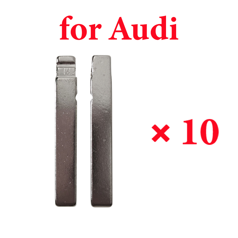 #149 HU162（ 9 cut ）MQB Type Key Blade for Audi VW Golf7 SKODA - Pack of 10