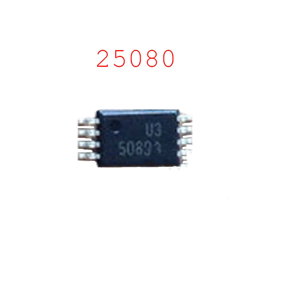 5pcs 25080 5080A TSSOP8 Original New EEPROM Memory IC Chip component