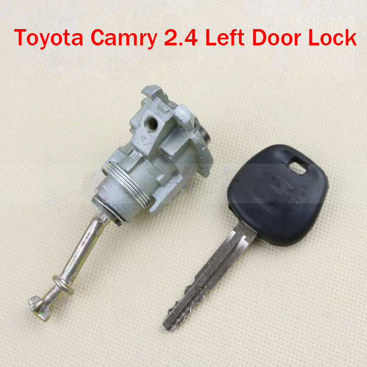 Toyota Camry 2.4 left door lock Camry central control lock cylinder Main driver's door lock Flat tooth practice lock