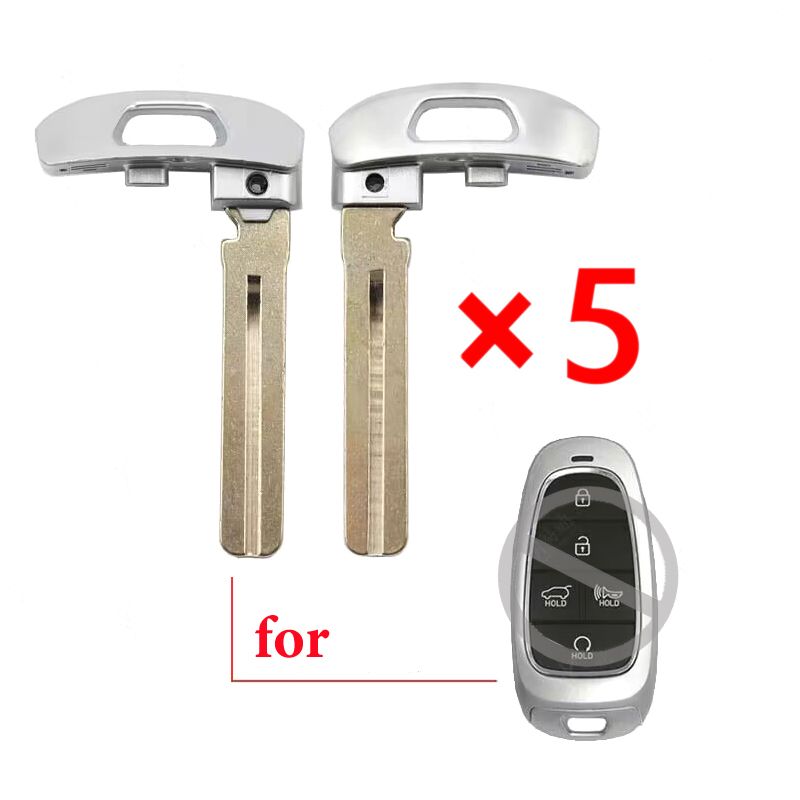 Emergency Smart Key Blade for Hyundai Palidade - Pack of 5