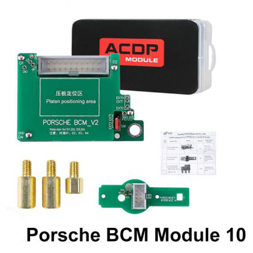 Yanhua ACDP Module 10 Porsche BCM Key Programming for Porsche 2010-2018 Add Key & All Keys Lost Key with License A900