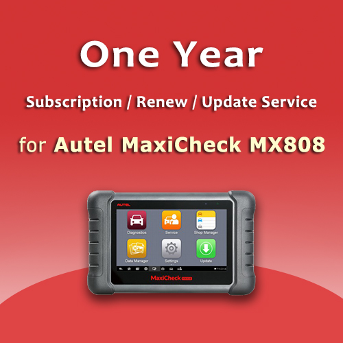 One Year Update Service for MaxiCheck MX808 (Subscription Only)