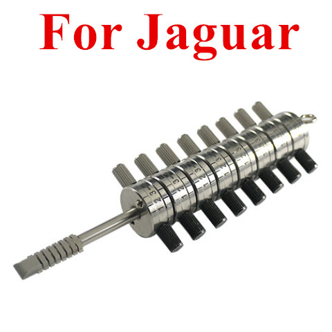 Original Locksmith Tool 8 Cut Tibbe Decoder for Jaguar