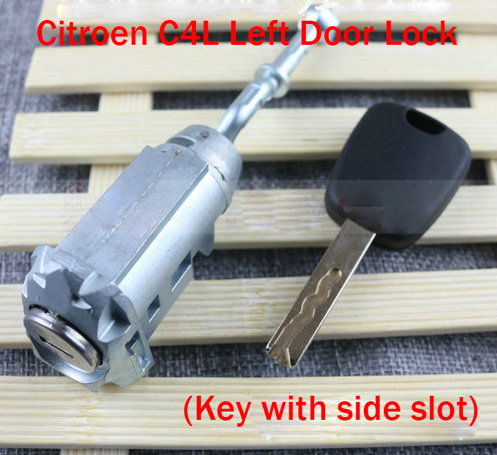 Citroen C4L left door lock C4L main driver door lock C4L door lock Citroen full car lock cylinder