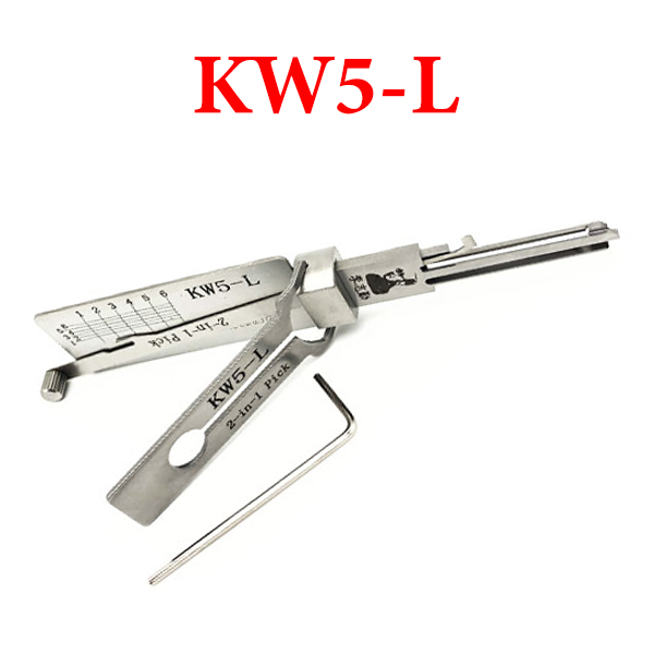 Lishi KW5-L Left-Side Key Reader Locksmith Tool