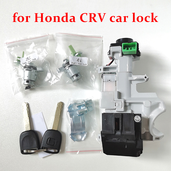 2003-2011 Honda CRV Ignition Auto Lock Cylinder And Left Door Cylinder Set Coded