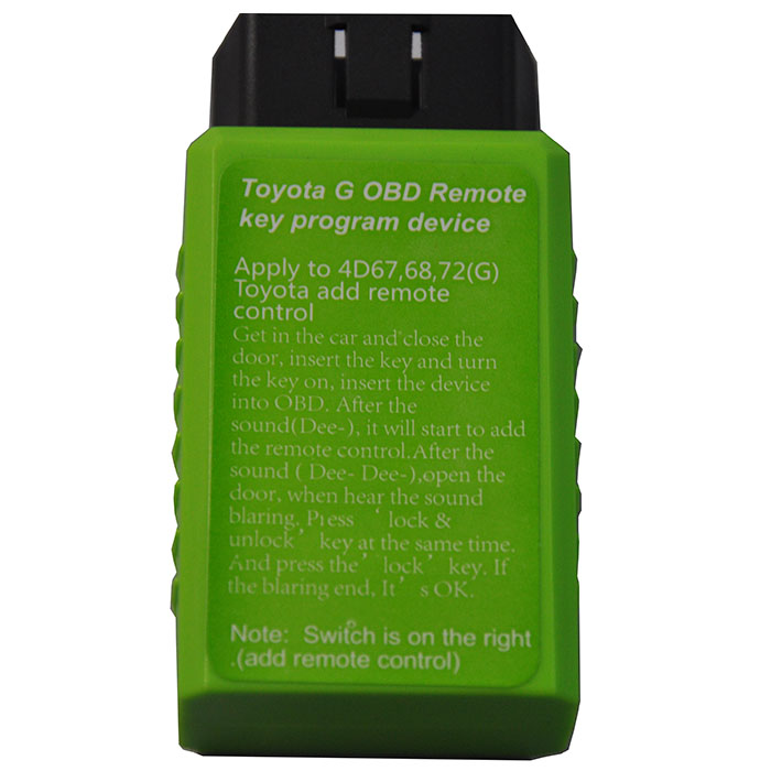 Toyota G OBD Remote Key Programmer