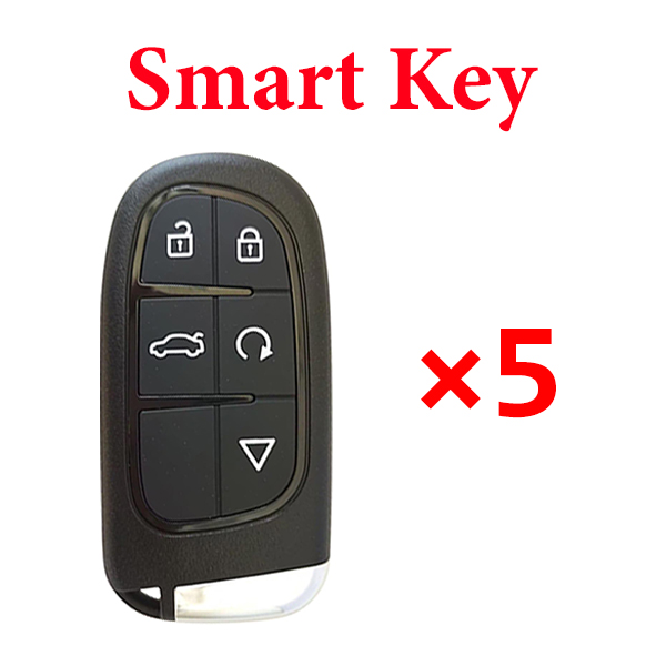 Xhorse Universal Smart Key  - XSJP01EN XM38 Jeep Style - Pack of 5