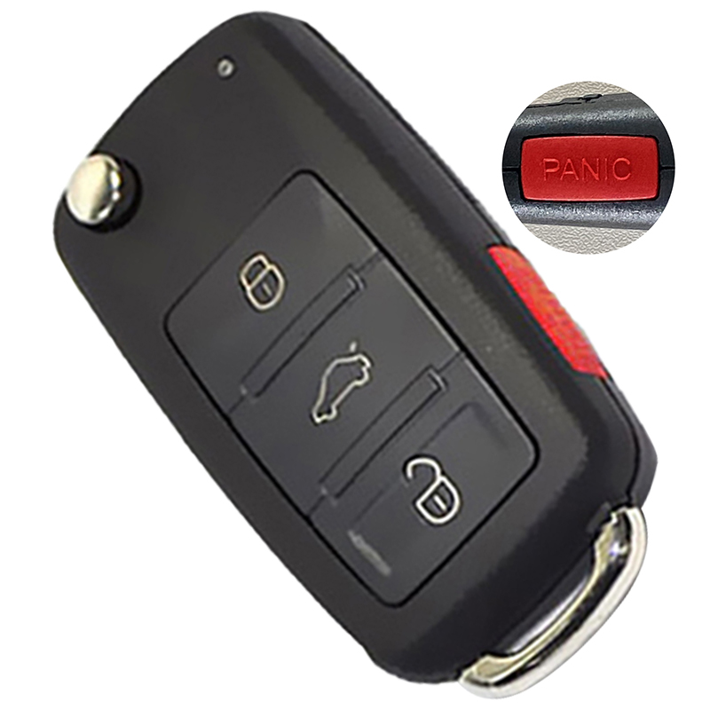 Remote Control Key for VW 3+1 Button 315 MHz FCCID: 1KO 959 753 P