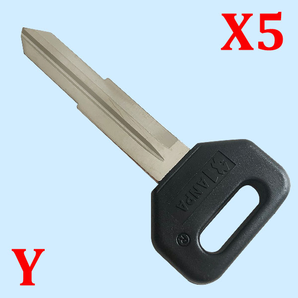 Key Shell for Toyota Hilux - Pack of 5