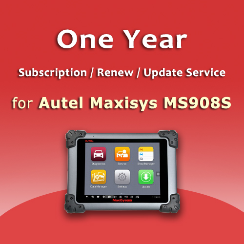 One Year Renew Service for Autel Maxisys MS908S - One Year Subscription