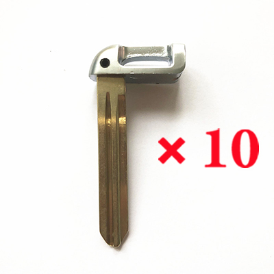 Smart Emergency Key Blade Left for KIA Hyundai - Pack of 10