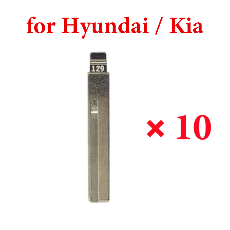 KEYDIY Key Blade – Hyundai / Kia HY18 – (#129) -  Pack of 10